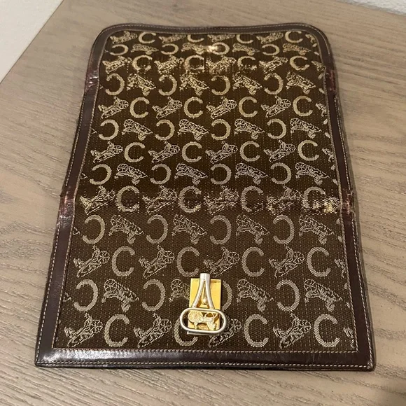 Vintage Celine Carriage Tri-Fold Long Wallet - Picture 9 of 9